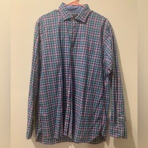 Ralph Lauren Men's Multicolor Plaid Button Down Shirt